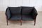 Vintage Brass and Leather Sofa by Arne Norell for Arne Norell AB, 1960s 7