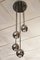 Vintage Italian Chrome-Plated Ceiling Lamp, 1970s, Image 1