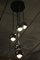 Lampada da soffitto vintage in metallo cromato, Italia, anni '70, Immagine 4
