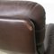 Vintage Leather Lounge Chair with Ottoman, 1970s, Set of 2 18