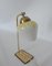 Modernist Brass and Glass Table Lamp, 1960s 3