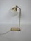 Modernist Brass and Glass Table Lamp, 1960s 1