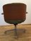 German Leather and Oak D49 Desk Chair by Hans Könecke for Tecta, 1950s 4