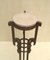 Antique Brass & Travertine Plant or Flower Stand, Image 2