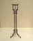 Antique Brass & Travertine Plant or Flower Stand, Image 1