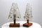 Glass and Wood Table Lamps by J. T. Kalmar for Kalmar, 1950s, Set of 2, Image 4