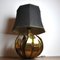 Mid-Century Italian Brass Flower Table Lamp, 1960s, Image 7