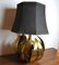 Lampe de Bureau Fleur Mid-Century en Laiton, Italie, 1960s 4