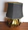 Mid-Century Italian Brass Flower Table Lamp, 1960s 11