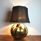 Mid-Century Italian Brass Flower Table Lamp, 1960s, Image 14