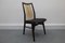 German Skai and Wood Dining Chairs, 1950s, Set of 4 5
