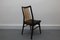 German Skai and Wood Dining Chairs, 1950s, Set of 4 8