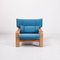 Modernist Fabric & Wood Lounge Chair from Rolf Benz, 1970s 3