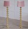 Scandinavian Modern Brass Floor Lamps, 1960s, Set of 2, Image 1