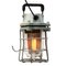 Industrial Cast Iron Cage Light, 1950s 5