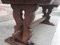 Large French Oak Monastery Table, 1950s, Image 7