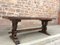 Large French Oak Monastery Table, 1950s 5