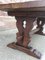 Large French Oak Monastery Table, 1950s, Image 6