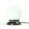 Mid-Century Bakelite & White Opaline Glass Ball Table Lamp 6