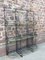 Vintage French Brass and Wrought Iron Wall Unit, 1920s 10