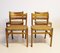 Danish Oak and Paper Cord Dining Chairs, 1960s, Set of 4 2