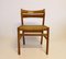 Dänische Esszimmerstühle mit Gestell aus Eiche & Sitzgeflecht, 1960er, 4er Set 1