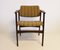 Scandinavian Modern Danish Fabric and Teak Armchairs by Erik Buch, 1960s, Set of 4 1