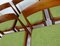 Danish Teak and Wool Dining Chairs from Fritz Hansen, 1960s, Set of 5, Image 6
