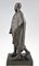 French Bronze Art Deco 2 Nudes with Cape Sculpture by Pierre Lenoir for Meroni Radice, 1920s, Image 6