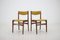 Danish Fabric and Teak Dining Chairs, 1960s, Set of 6 1