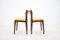 Danish Fabric and Teak Dining Chairs, 1960s, Set of 6, Image 11