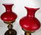Vintage Library Table Lamps, Set of 2 3
