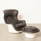 Fauteuil et Ottomane Space Age, 1970s, Set de 2 1