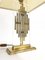 Mid-Century Bronze and Fabric Table Lamp, 1960s, Image 6