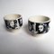 Vintage Italian Porcelain Cups by Pietro Anigoni, Set of 2, Image 4
