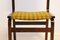 Moderne dänische Esszimmerstühle mit Stoffbezug & Gestell aus Palisander im skandinavischen Stil, 1960er, 6er Set 8