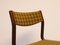 Moderne dänische Esszimmerstühle mit Stoffbezug & Gestell aus Palisander im skandinavischen Stil, 1960er, 6er Set 6