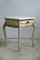 Table d'Appoint Baroque Antique en Bois et Marbre, France 8