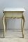 Antique Baroque French Wood and Marble Side Table 12