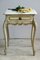 Antique Baroque French Wood and Marble Side Table 2