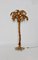 Gold Plated Palm Tree Floor Lamp by Hans Kögl, 1970s 2