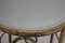 Italian Modern Metal and Gold Plating Console Table, 1980s, Image 10