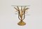 Mid-Century Italian Gold Plated Sheaf Side Table, Image 1
