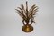 Mid-Century Italian Gold Plated Sheaf Side Table 6