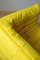 Yellow Microfiber Togo Corner Chair by Michel Ducaroy for Ligne Roset 5