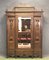 Antique Hand-Crafted French Wooden Wardrobe, Image 1