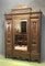 Antique Hand-Crafted French Wooden Wardrobe, Image 12