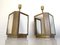 Brass and Mirror Table Lamps by Christian Leroy, 1960s, Set of 2, Image 2
