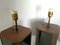 Lámparas de mesa de latón y espejo de Christian Leroy, años 60. Juego de 2, Imagen 12