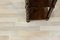 Antique Solid Walnut Shelving Unit with Columns 7